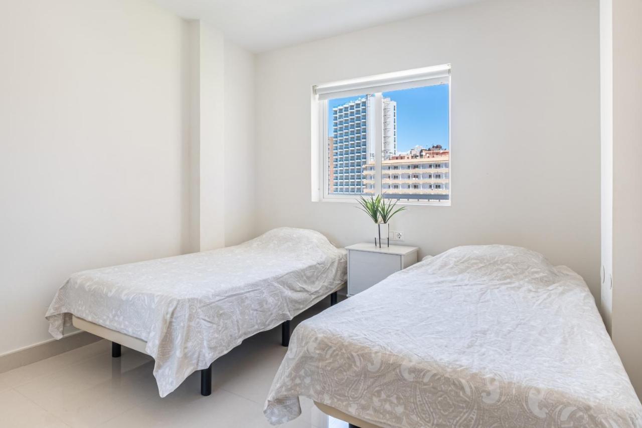 La Perla Benidorm Apartment Seaview & Pool Levante Beach Eksteriør bilde