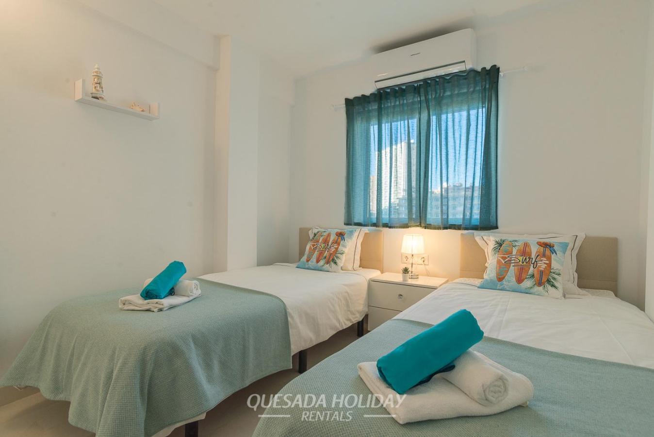 La Perla Benidorm Apartment Seaview & Pool Levante Beach Eksteriør bilde