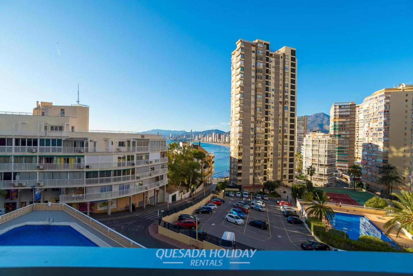 La Perla Benidorm Apartment Seaview & Pool Levante Beach Eksteriør bilde